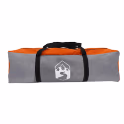 vidaXL Camping Tarp Outdoor Patio Tarpaulin Shelter Sunshade Green Waterproof - grey and orange, oxford - Additional view 5