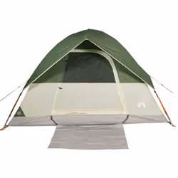 vidaXL Camping Tent Dome 2-Person Lightweight Tent Dome Tent Blue Waterproof - Green, 215 x 150 x 127 cm - Additional view 5
