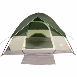 vidaXL Camping Tent Dome 2-Person Lightweight Tent Dome Tent Blue Waterproof - Green, 215 x 150 x 127 cm - Additional view 6