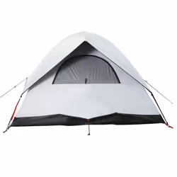 vidaXL Family Tent Dome 6-Person Dome Tent White Blackout Fabric Waterproof - white blackout, 2-person - Additional view 8