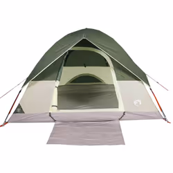 vidaXL Camping Tent Dome 2-Person Lightweight Tent Dome Tent Blue Waterproof - Green, 213 x 213 x 132 cm - Additional view 6