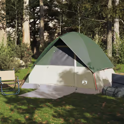 vidaXL Camping Tent Dome 2-Person Lightweight Tent Dome Tent Blue Waterproof - Green, 215 x 213 x 149/154 cm - Additional view 2