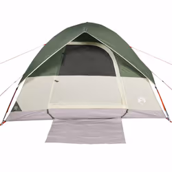 vidaXL Camping Tent Dome 2-Person Lightweight Tent Dome Tent Blue Waterproof - Green, 305 x 305 x 183 cm - Additional view 4
