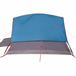 vidaXL Camping Tent Dome 2-Person Lightweight Tent Dome Tent Blue Waterproof - Blue, 305 x 305 x 183 cm - Additional view 7