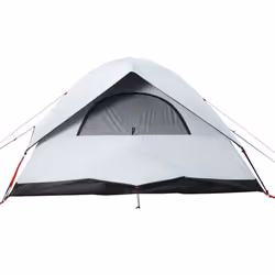 vidaXL Family Tent Dome 6-Person Dome Tent White Blackout Fabric Waterproof - white blackout, 6-person - Additional view 8