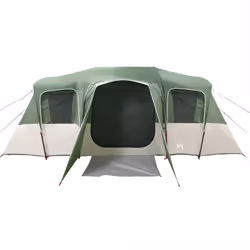 vidaXL Family Tent Tunnel 16-Person Lightweight Tent Dome Tent Waterproof - green - Additional view 5