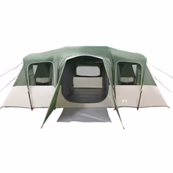 vidaXL Family Tent Tunnel 16-Person Lightweight Tent Dome Tent Waterproof - green - Additional view 6