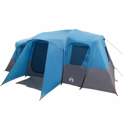 vidaXL Family Tent Tunnel 16-Person Lightweight Tent Dome Tent Waterproof - blue - Additional view 4