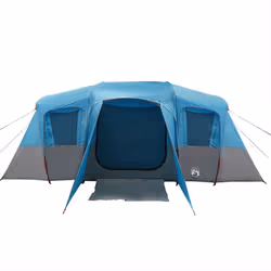 vidaXL Family Tent Tunnel 16-Person Lightweight Tent Dome Tent Waterproof - blue - Additional view 5