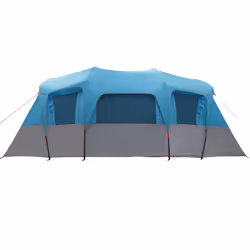 vidaXL Family Tent Tunnel 16-Person Lightweight Tent Dome Tent Waterproof - blue - Additional view 8