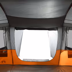 vidaXL Family Tent Tunnel 16-Person Lightweight Tent Dome Tent Waterproof - grey - Additional view 9
