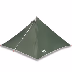vidaXL Family Tent Tipi 7-Person Outdoor Lightweight Camping Tent Waterproof - Green