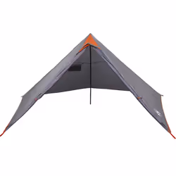 vidaXL Family Tent Tipi 7-Person Outdoor Lightweight Camping Tent Waterproof - Grey and orange - Additional view 6