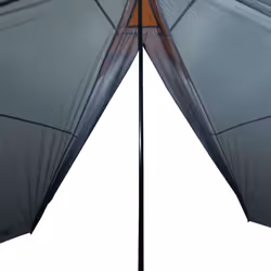 vidaXL Family Tent Tipi 7-Person Outdoor Lightweight Camping Tent Waterproof - Grey and orange - Additional view 9