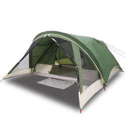 vidaXL Camping Tent Cabin 4-Person Lightweight Tent Patio Dome Tent Waterproof - green