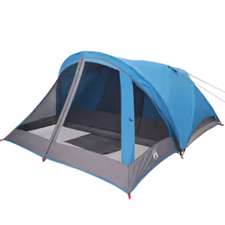 vidaXL Camping Tent Cabin 4-Person Lightweight Tent Patio Dome Tent Waterproof - blue - Additional view 4