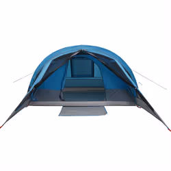 vidaXL Camping Tent Cabin 4-Person Lightweight Tent Patio Dome Tent Waterproof - blue - Additional view 5