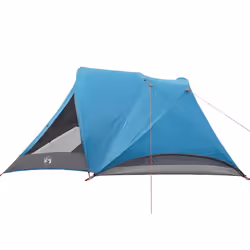 vidaXL Camping Tent Cabin 4-Person Lightweight Tent Patio Dome Tent Waterproof - blue - Additional view 7