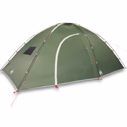 vidaXL Camping Tent 8-Person Lightweight Tent Outdoor Dome Tent Waterproof - Green
