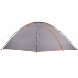 vidaXL Camping Tent 8-Person Lightweight Tent Outdoor Dome Tent Waterproof - Grey and orange - Additional view 8