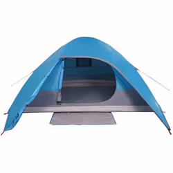 vidaXL Family Tent Dome 6-Person Lightweight Tent Camping Tent Waterproof - blue, 4-person - Additional view 5