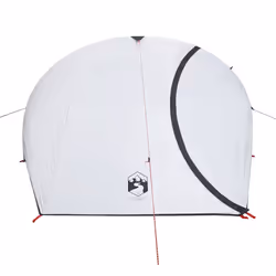 vidaXL Camping Tent Dome 4-Person Dome Tent White Blackout Fabric Waterproof - Additional view 4