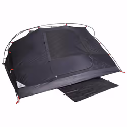 vidaXL Camping Tent Dome 4-Person Dome Tent White Blackout Fabric Waterproof - Additional view 7