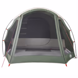 vidaXL Family Tent 6-Person Outdoor Lightweight Tent Camping Tent Waterproof - Green - Additional view 5