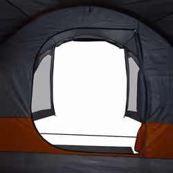 vidaXL Family Tent 6-Person Outdoor Lightweight Tent Camping Tent Waterproof - Grey and orange - Additional view 9