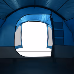 vidaXL Family Tent 6-Person Outdoor Lightweight Tent Camping Tent Waterproof - blue, 8-person - Additional view 9