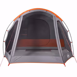 vidaXL Family Tent 6-Person Outdoor Lightweight Tent Camping Tent Waterproof - grey, 8-person - Additional view 5