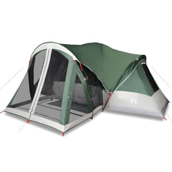 vidaXL Family Tent Tipi 8-Person Lightweight Camping Tent Green Waterproof - Green