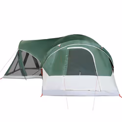 vidaXL Family Tent Tipi 8-Person Lightweight Camping Tent Green Waterproof - Green - Additional view 7