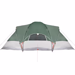 vidaXL Family Tent Tipi 8-Person Lightweight Camping Tent Green Waterproof - Green - Additional view 8