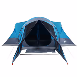 vidaXL Family Tent Tipi 8-Person Lightweight Camping Tent Green Waterproof - Blue - Additional view 6