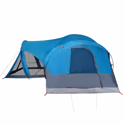 vidaXL Family Tent Tipi 8-Person Lightweight Camping Tent Green Waterproof - Blue - Additional view 7