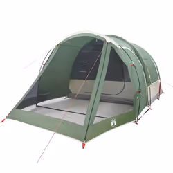 vidaXL Family Tent 6-Person Outdoor Lightweight Tent Camping Tent Waterproof - green, 4-person - Additional view 4