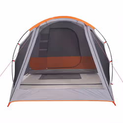 vidaXL Family Tent 6-Person Outdoor Lightweight Tent Camping Tent Waterproof - grey, 4-person - Additional view 5