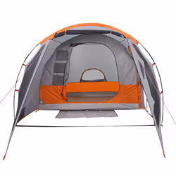 vidaXL Family Tent 6-Person Outdoor Lightweight Tent Camping Tent Waterproof - grey, 4-person - Additional view 6