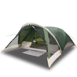 vidaXL Family Tent Cabin 6-Person Lightweight Tent Dome Tent Green Waterproof - green