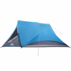 vidaXL Family Tent Cabin 6-Person Lightweight Tent Dome Tent Green Waterproof - blue - Additional view 7
