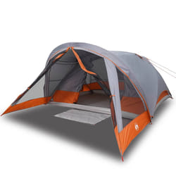 vidaXL Family Tent Cabin 6-Person Lightweight Tent Dome Tent Green Waterproof - grey