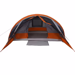 vidaXL Family Tent Cabin 6-Person Lightweight Tent Dome Tent Green Waterproof - grey - Additional view 6