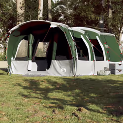 vidaXL Family Tent Tunnel 8-Person Lightweight Dome Tent Green Waterproof - Additional view 2