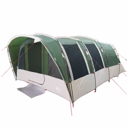 vidaXL Family Tent Tunnel 8-Person Lightweight Dome Tent Green Waterproof - Additional view 4