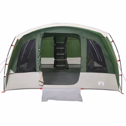 vidaXL Family Tent Tunnel 8-Person Lightweight Dome Tent Green Waterproof - Additional view 6