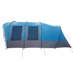 vidaXL Family Tent Tunnel 8-Person Lightweight Tent Dome Tent Blue Waterproof - Additional view 7