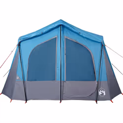 vidaXL Camping Tent Cabin 5-Person Lightweight Tent Patio Dome Tent Waterproof - Blue - Additional view 6