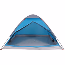 vidaXL Camping Tent Dome 2-Person Lightweight Tent Dome Tent Blue Waterproof - Blue, 190 x 135 x 102/107 cm - Additional view 4