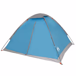 vidaXL Camping Tent Dome 2-Person Lightweight Tent Dome Tent Blue Waterproof - Blue, 190 x 135 x 102/107 cm - Additional view 5
